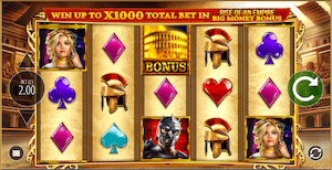 Rome Rise of an Empire online video slot